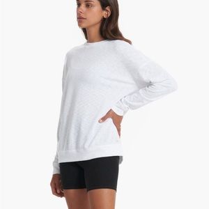 VUORI, Long-Sleeve Sunrise Crew, Women's Rib Tee, XS